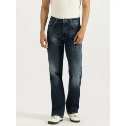 United Colors of Benetton Blue Washed Bootcut Fit Jeans-picture-29