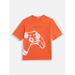 United Colors of Benetton Boys Boxy Fit T-shirt-picture-57