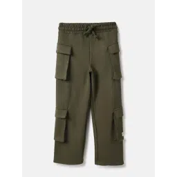 United Colors of Benetton Boys Green Trousers-picture-37