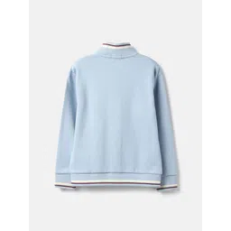 United Colors of Benetton Boys Mock Collar Bomber Jacket image 2