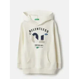 United Colors of Benetton Boys Off White Cotton Printed Sweatshirt-picture-15