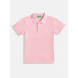United Colors of Benetton Boys Polo Collar Pure Cotton T-Shirt-picture-10