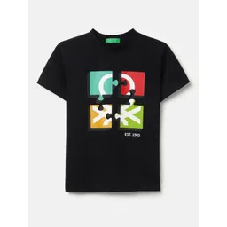United Colors of Benetton Boys Pure Cotton Tshirts-picture-56
