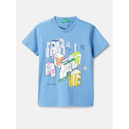 United Colors of Benetton Boys Pure Cotton Tshirts-picture-55