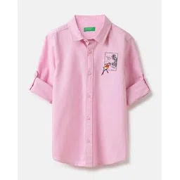 united colors of benetton Boys Regular Fit Shirt-picture-13