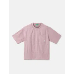 United Colors of Benetton Boys Round Neck Cotton Boxy T-shirt-picture-54