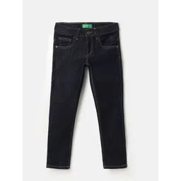 United Colors of Benetton Boys Slim Fit Mid-Rise Jeans-picture-45
