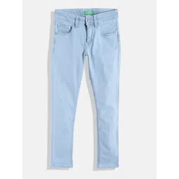 United Colors of Benetton Boys Slim Fit Mid-Rise Stretchable Jeans-picture-33