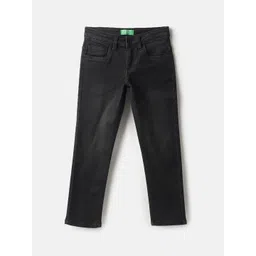 United Colors of Benetton Boys Slim Fit Mid-Rise Stretchable Jeans-picture-20