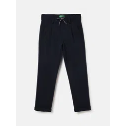 United Colors of Benetton Boys Textured Mid-Rise Regular Trouser-picture-38