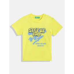 United Colors of Benetton Boys Typography Print T-shirt-picture-20