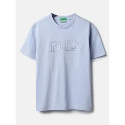United Colors of Benetton Boys Typography Printed Pure Cotton Relaxed Fit T-shirt-picture-47