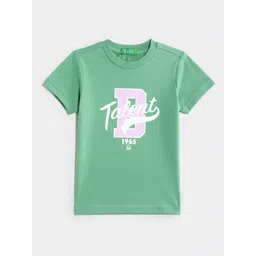 United Colors of Benetton Boys Typography Printed Regular Fit T-Shirt-picture-26