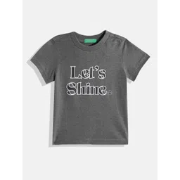 United Colors of Benetton Boys Typography Printed T-shirt-picture-31