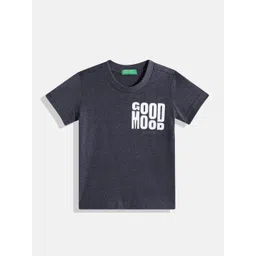 United Colors of Benetton Boys Typography Printed T-shirt-picture-46
