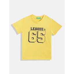 United Colors of Benetton Boys Typography Printed T-shirt-picture-36
