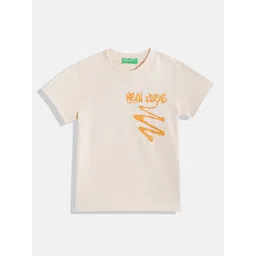 United Colors of Benetton Boys Typography Printed T-shirt-picture-27