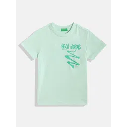 United Colors of Benetton Boys Typography Printed T-shirt-picture-35