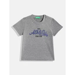 United Colors of Benetton Boys Typography Printed T-shirt-picture-41