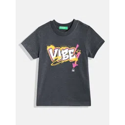 United Colors of Benetton Boys Typography Printed T-shirt-picture-28