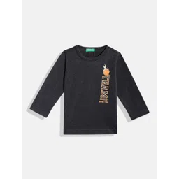 United Colors of Benetton Boys Typography Printed T-shirt-picture-24
