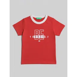 United Colors of Benetton Boys Typography Printed T-shirt-picture-22