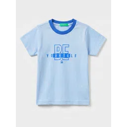 United Colors of Benetton Boys Typography Printed T-Shirt-picture-23