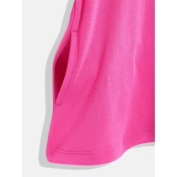 United Colors of Benetton Brand Logo Embroidered Pure Cotton A-Line Dress image 5