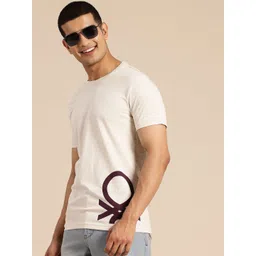 United Colors of Benetton Brand Logo Print Regular Fit T-shirt-picture-21