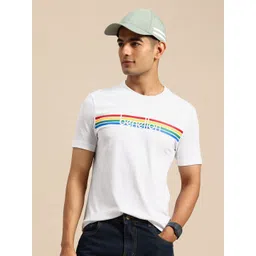 United Colors of Benetton Brand Logo Striped T-shirt-picture-40