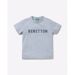 united colors of benetton Brand Print Round-Neck T-shirt-picture-20