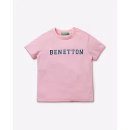 united colors of benetton Brand Print Round-Neck T-shirt-picture-10