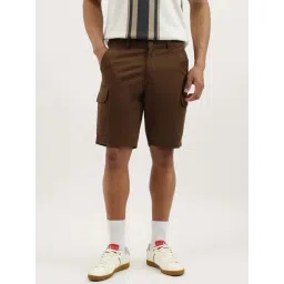 United Colors Of Benetton Brown Comfort Fit Cargo Shorts-picture-42