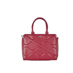 United Colors of Benetton Camilla Maroon Quilted Medium Handbag-picture-43