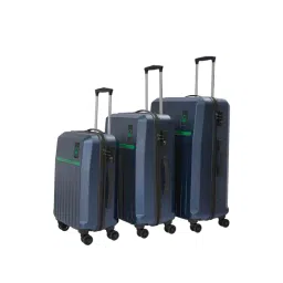 United Colors of Benetton Cobalt Navy Textured Trolley Bag Pack of 3 - 55 Cms , 66 Cms & 76 Cms-picture-16