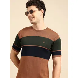 United Colors of Benetton Colourblocked Pure Cotton Pullover-picture-12
