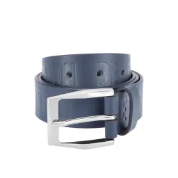 United Colors of Benetton Costa Navy Leather Waist Belt for Men-picture-48