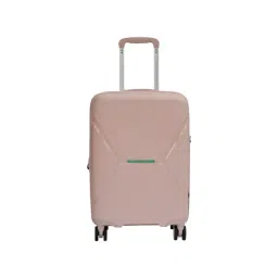 United Colors of Benetton Galaxy Pink Textured Hard Large Trolley Bag - 75 Cm-picture-33