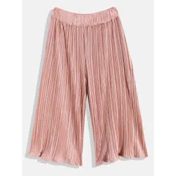 United Colors of Benetton Girls Accordion Pleated Flared Palazzos-picture-53