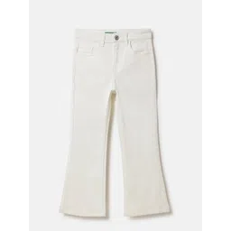 United Colors of Benetton Girls Bootcut Mid-Rise Jeans-picture-36