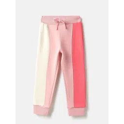 United Colors of Benetton Girls Multicolored Cotton Color Block Track Pants-picture-35