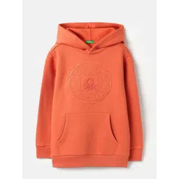 United Colors of Benetton Girls Orange Sweatshirt-picture-39
