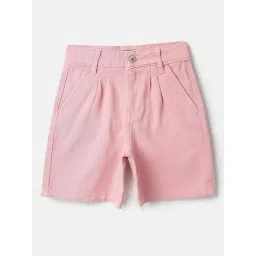 United Colors of Benetton Girls Pink Shorts-picture-43