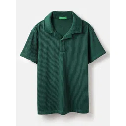 United Colors of Benetton Girls Polo Collar Pockets T-shirt-picture-12