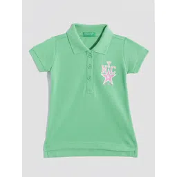 United Colors of Benetton Girls Polo Collar T-shirt-picture-58