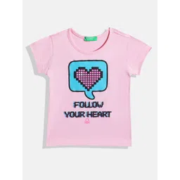 United Colors of Benetton Girls Printed T-shirt-picture-41