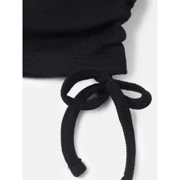 United Colors of Benetton Girls Ribbed Round Neck Cotton Top image 3