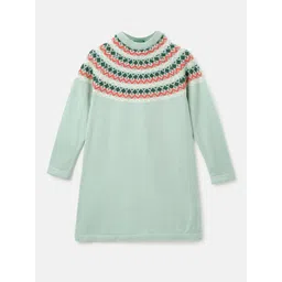 United Colors of Benetton Girls Round Neck Printed Pullover-picture-10