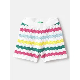United Colors of Benetton Girls Striped Shorts-picture-38