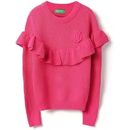 united colors of benetton Girls Sweater-picture-14